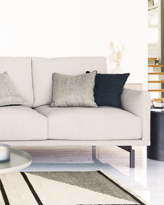 Sofá Galene 4 plazas beige 414 cm FSC Mix Credit
