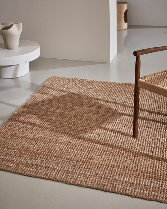 Catifa Madelin de jute natural 200 x 300 cm