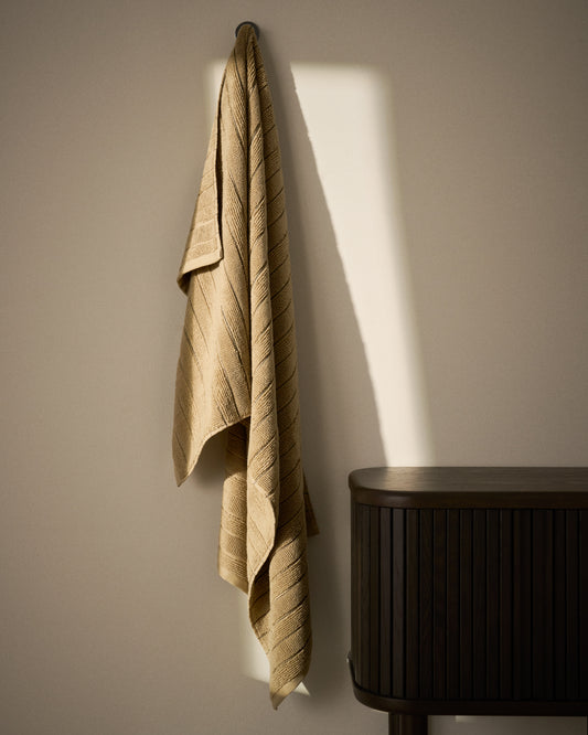 Tovallola de bany Sedy 100% cotó jacquard verda 70 x 140 cm