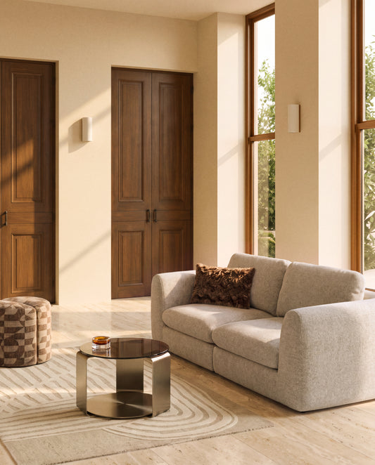 Canapé Vera 3 places beige 230 cm FSC Mix Credit