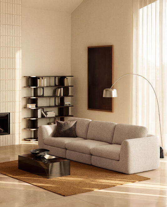Canapé Vera 4 places beige 320 cm FSC Mix Credit