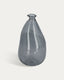 Gerro Brenna de vidre blau 100% reciclat 36 cm