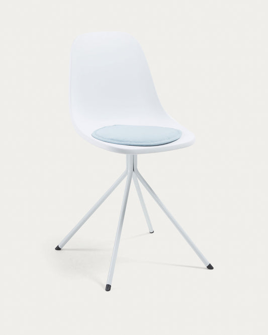 Cojín Silke azul claro