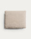 Cojín Blok de chenilla beige 50 x 60 cm