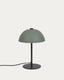 Lampe Aleyla en métal peint vert
