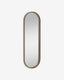 Espejo de pared Tiare metal dorado 31 x 101 cm