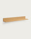 Estante Abilen de chapa de roble 80 x 15 cm  FSC 100%