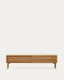 Moble TV Lenon 2 portes de fusta massissa i xapa de roure 200 x 57 cm FSC MIX Credit