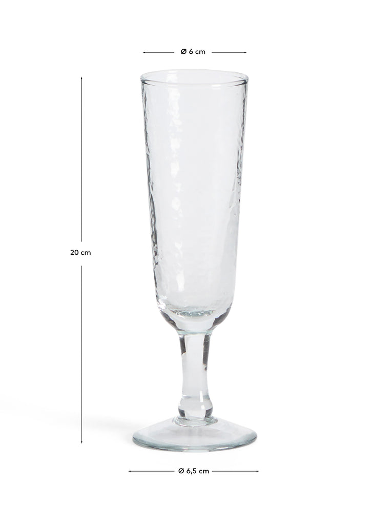 Verre à vin Sileia en verre recyclé transparent