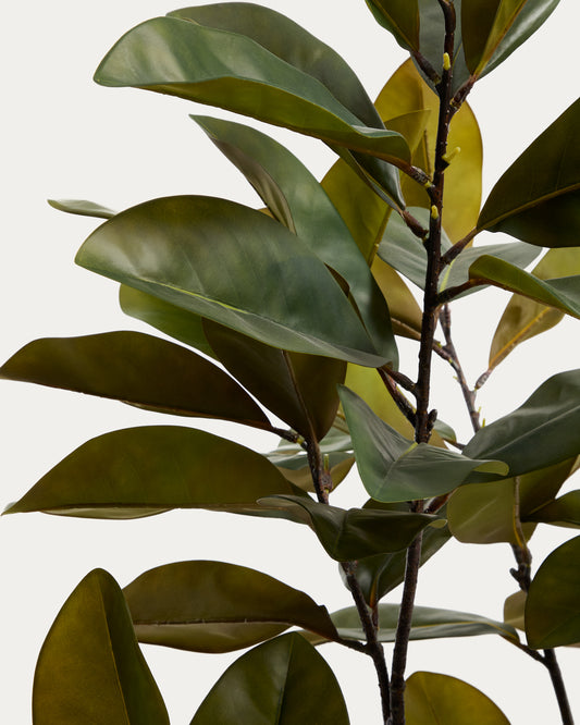 Arbre artificial Magnolia amb test blanc 160 cm