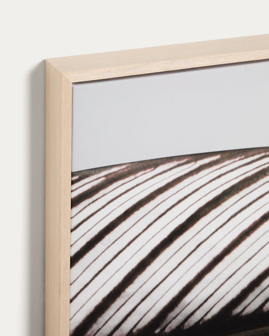 Cuadro Foliae fotografía de hoja 52,5 x 62,5 cm