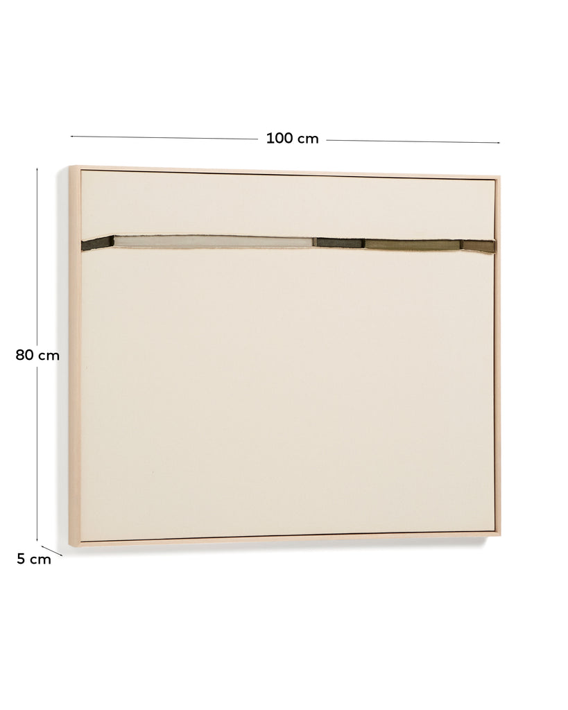 Quadre abstracte Deravia 80 x 100 cm