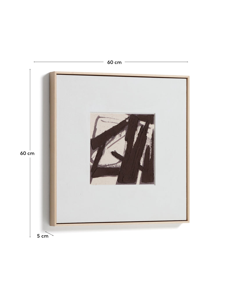 Quadre abstracte Arilan 60 x 60 cm