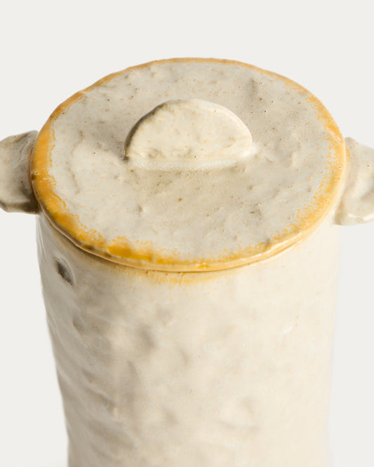 Pot Belor de ceràmica blanc 22 cm