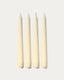 Ensemble Talinen de 4 bougies blanches