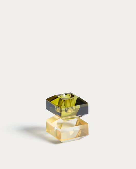 Chandelier Jolan en verre multicolore 9,5 cm