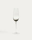 Copa de cava Davel de vidre gris 21,5 cl
