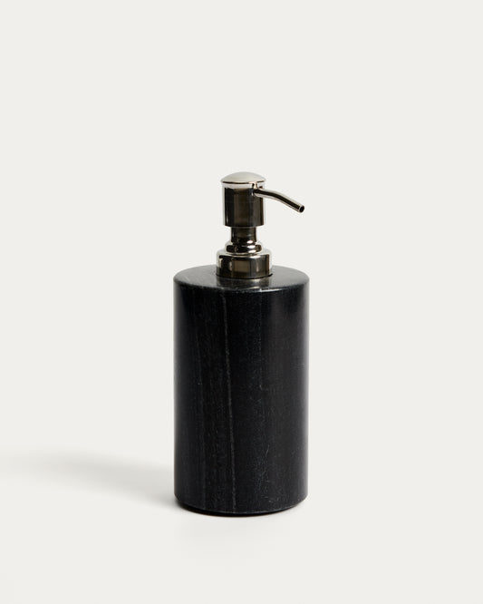 Dispensador de sabó Mavon de marbre gris fosc