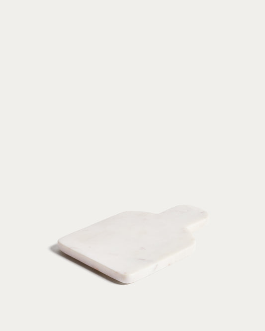 Taula de servir Coreni de marbre blanc 23 x 15 cm