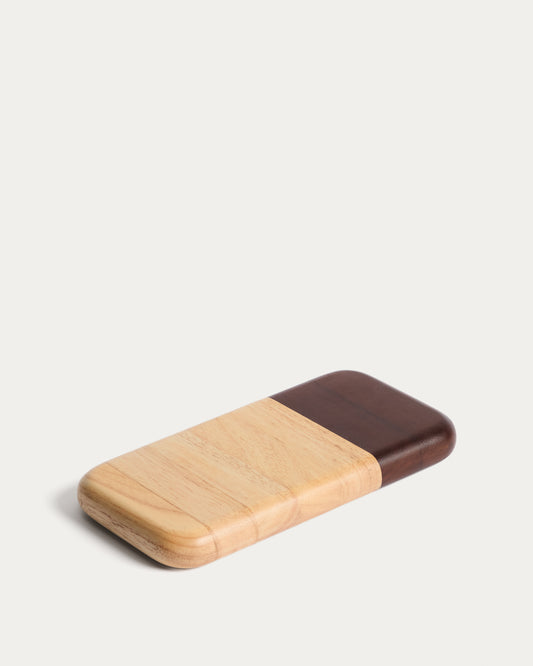 Taula de servir Milvara de fusta de cautxú 28 x 14 cm FSC 100%