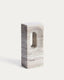 Escultura Tesh de marbre beix 26 cm
