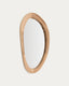 Mirall Selem de fusta de mungur amb acabat natural 60 x 107 cm