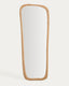 Miroir en bois Alura en teck 158 x 61 cm FSC 100%