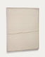 Quadre Maha blanc amb línia horitzontal 82 x 102 cm
