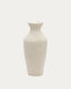 Vase Pria en papier mâché blanc 72 cm