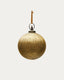 Bola de navidad Elur de vidrio reciclado dorado Ø 15 cm