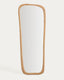 Mirall Alura de fusta de teca FSC 100% 158 x 61 cm