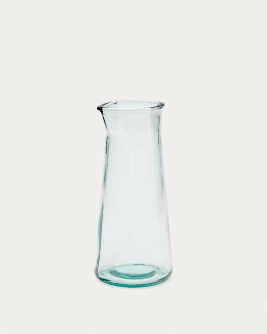 Gerra Izai de vidre reciclat transparent