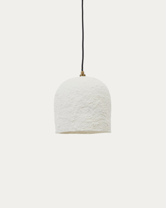 Llum de sostre Calvia de paper maixé blanc Ø 25 cm