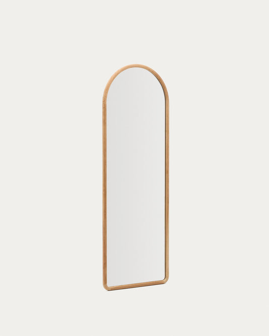 Mirall Milsa de fusta de teca 55x155 cm FSC 100%