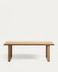 Mesa 100% exterior Canadell de madera maciza de teca reciclada 220 x 100 cm