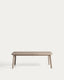Taula extensible d’exterior Izola d’alumini amb acabat talip 220 (280) x 100 cm