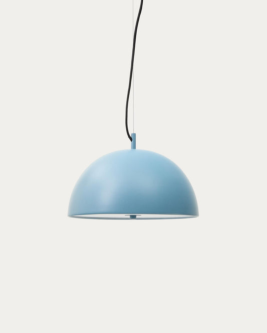 Llum de sostre Catlar de metall amb acabat pintat blau Ø 40 cm