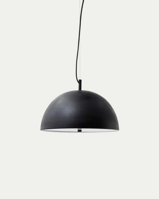 Llum de sostre Catlar de metall amb acabat pintat negre Ø 40 cm