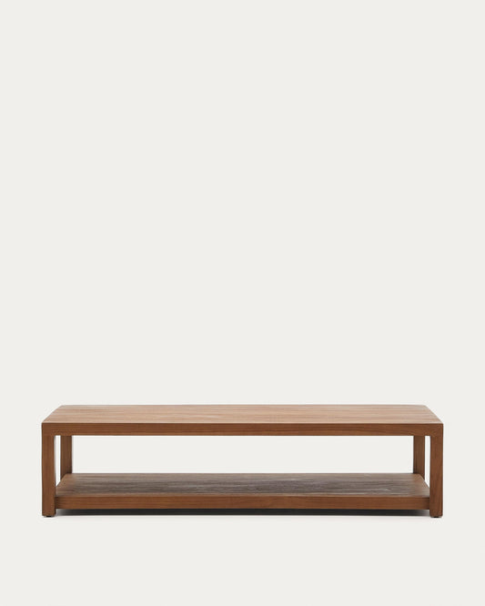 Taula de centre Sashi de fusta massissa de teca 150 x 70 cm