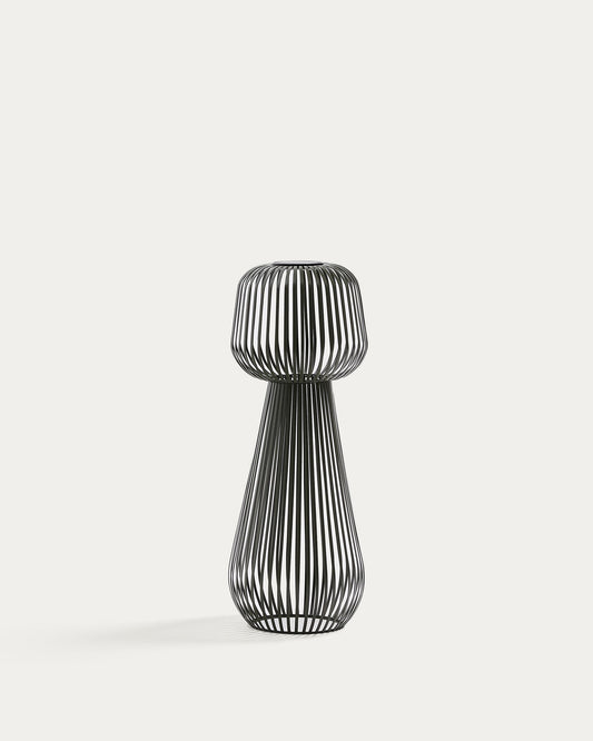 Llum de peu solar Reiba de metall verd