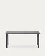 Taula d'exterior Brai d'acer galvanitzat gris fosc 180 x 90 cm