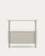 Moble de bany Arely amb estructura d'acer i MDF lacat blanc 90x40 cm