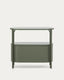 Moble de bany Arely amb estructura d'acer i MDF lacat verd 90x40 cm