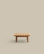 Taula de centre Turqueta de fusta massissa de teca 70 x 70 cm FSC 100%