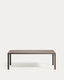 Taula d'exterior Culip d'alumini amb acabat talp 220 x 100 cm