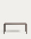 Taula d'exterior Culip d'alumini amb acabat talp 180 x 90 cm