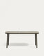 Mesa de exterior Joncols de aluminio con acabado pintado verde 180 x 90 cm