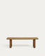 Banc 100% exterior Canadell de fusta massissa de teca reciclada 170 cm
