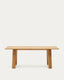 Taula extensible Arlen xapa y fusta massissa roure acabat natural 200(250)x95cm FSC Mix Credit