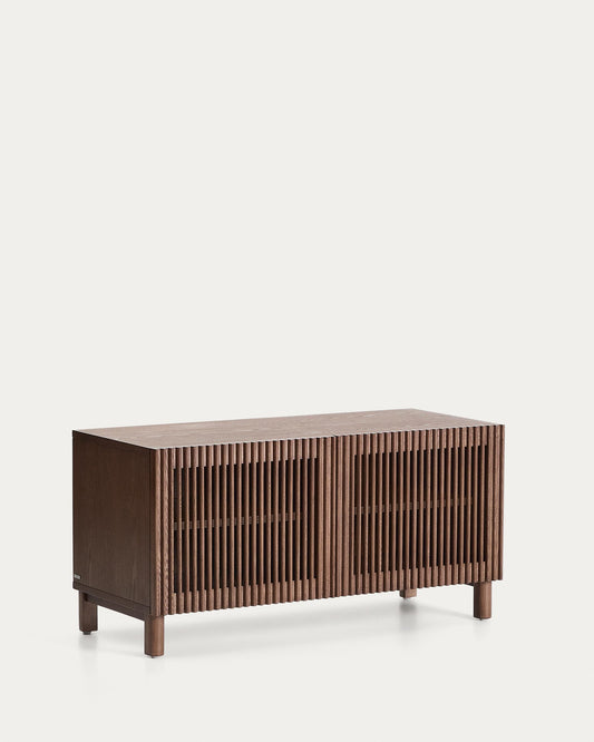 Sabater Beyla de xapa i fusta massissa de freixe amb acabat en to noguera 98 cm FSC 100%